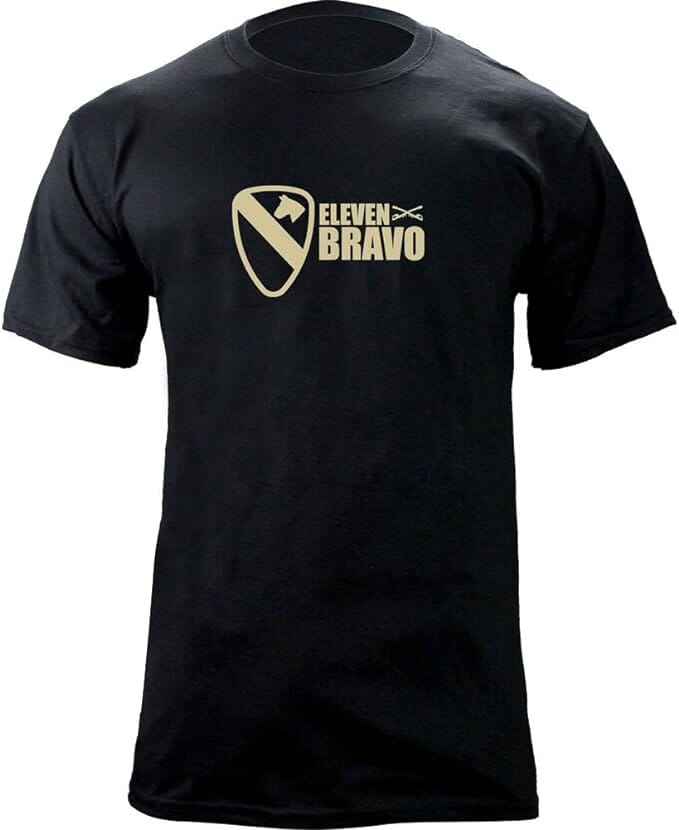 Army 1st Cavalry Division 11 Bravo T-Shirt Shirts 13.706
