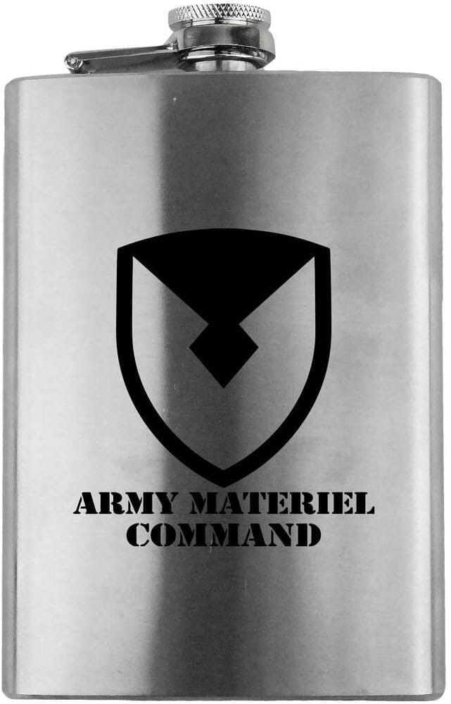 Army Army Materiel Command Subdued 8oz. Flask – USAMM