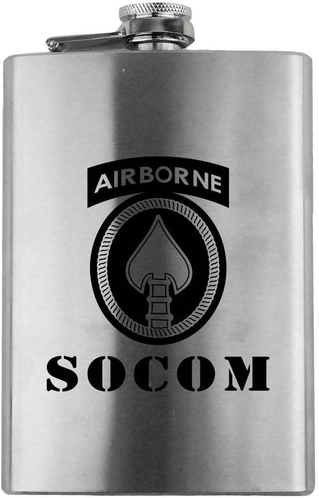 Army SOCOM Subdued 8oz. Flask flask