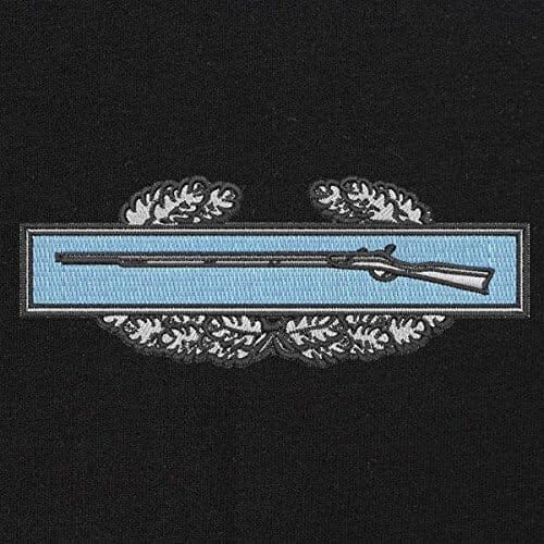 Army Combat Infantry Badge Embroidered Veteran Polo Shirts