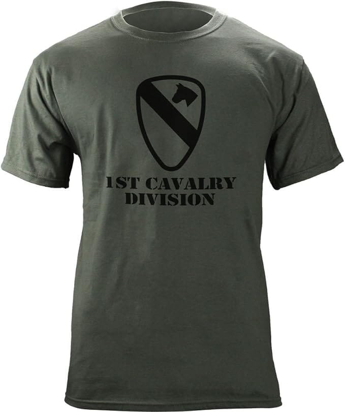 Army 1st Cavalry Division Subdued Veteran T-Shirt Shirts 13.116