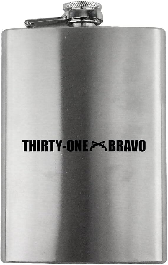 Army Military Police MOS 31B Veteran 8oz. Flask flask