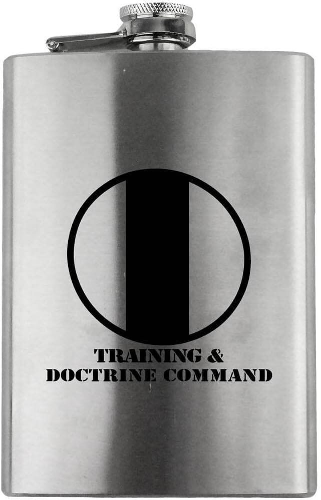 Army Training & Doctrine Command Subdued 8oz. Flask flask