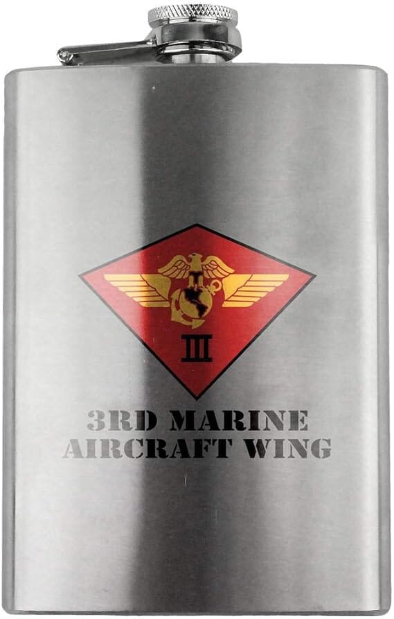 3rd Marine Aircraft Wing 8oz. Flask flask