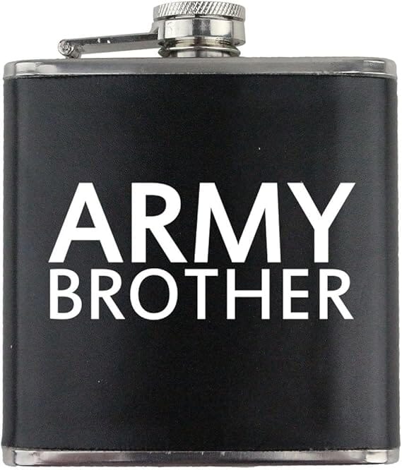 Army Brother Family 6oz. Flask Flasks