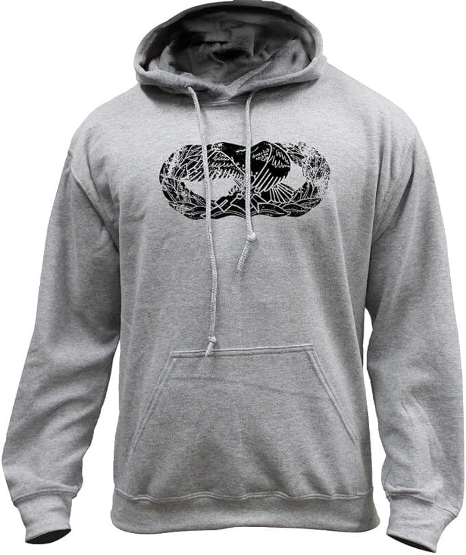 Vintage Air Force Maintenance Badge Subdued Veteran Pullover Hoodie Hoodie 20.576