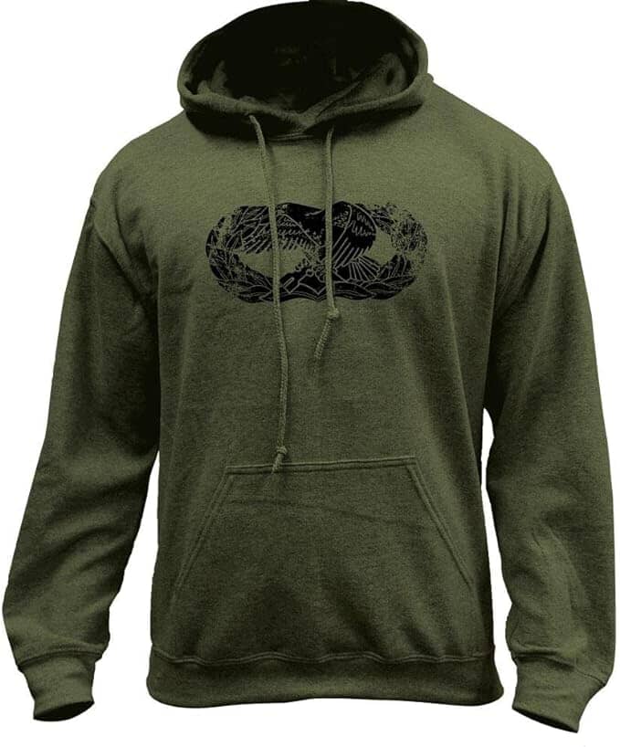 Vintage Air Force Maintenance Badge Subdued Veteran Pullover Hoodie Hoodie 20.571
