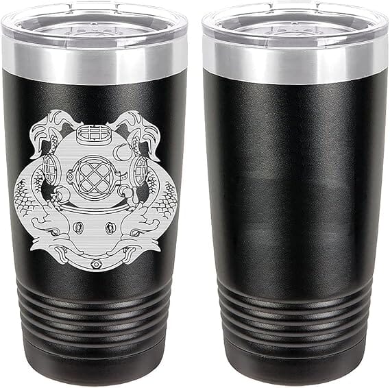 Army Diver First Class Badge Laser Engraved 20oz Tumbler Mugs LET.0133.B