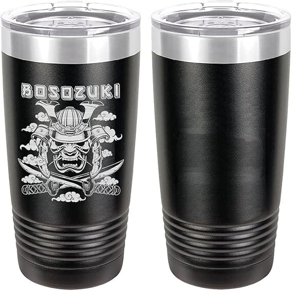 Bosozuki - Street Samurai Laser Engraved 20oz Tumbler Mugs LET.0162.B
