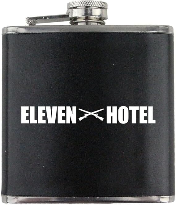 Army Anti-Armor Infantryman MOS 11H Veteran Leather Wrapped 6oz. Flask Flasks