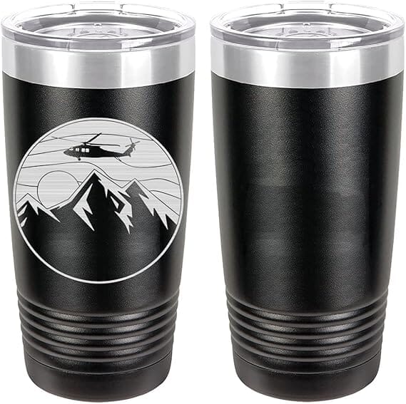 Blackhawk Mountainscape Laser Engraved 20oz Tumbler Mugs LET.0161.B