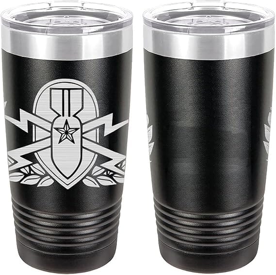 Army EOD Senior Laser Engraved 20oz Tumbler Mugs LET.0137.B