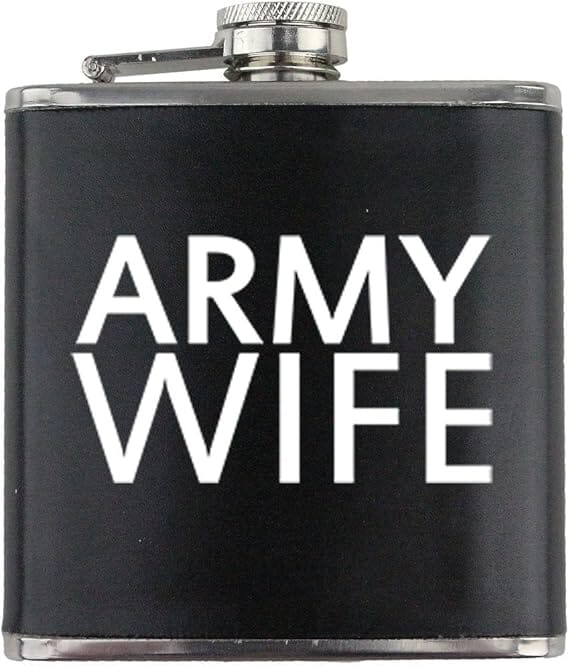 Army Wife Family 6oz. Flask Flasks