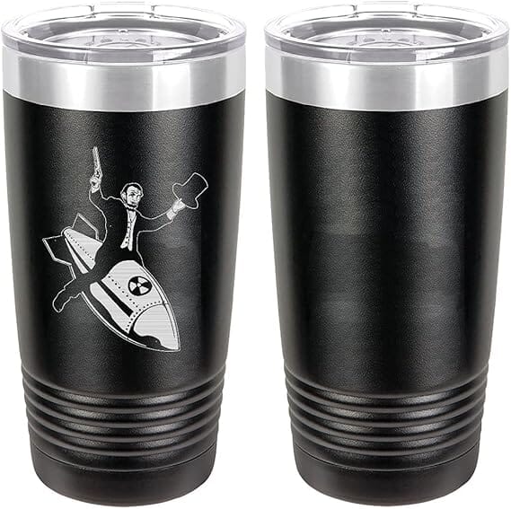 Lincoln On A Missile Laser Engraved 20oz Tumbler Mugs LET.0168.B
