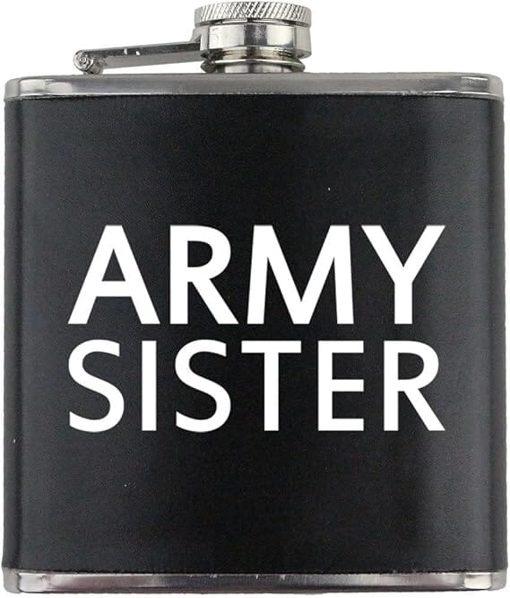 Army Sister Family 6oz. Flask Flasks