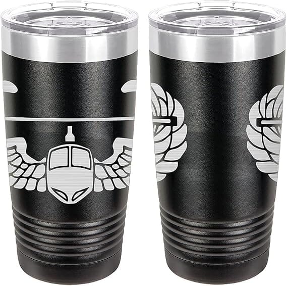 Army Air Assault Badge Laser Engraved 20oz Tumbler Mugs LET.0122.B
