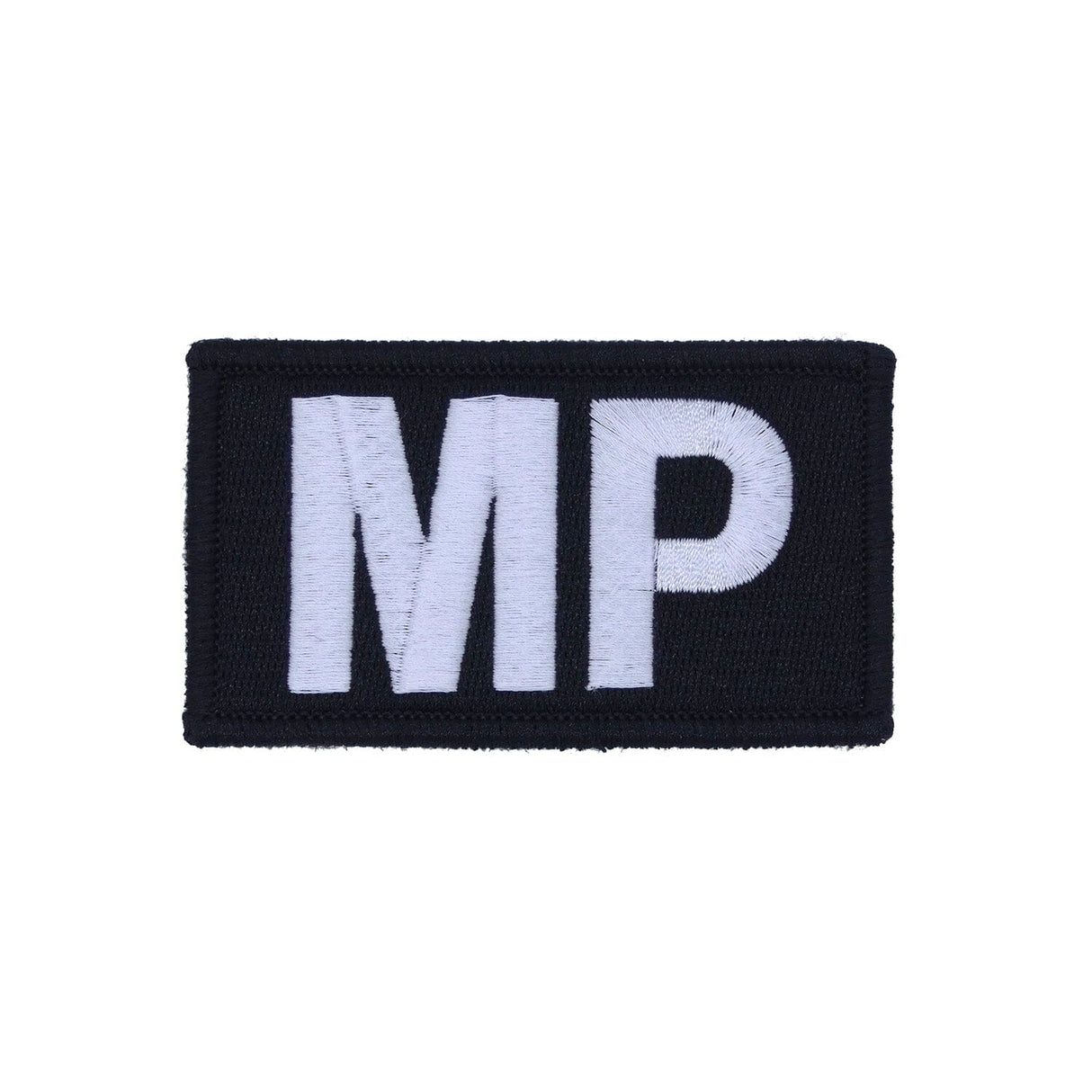 Military Police (MP) White on Black Patch Patches and Service Stripes