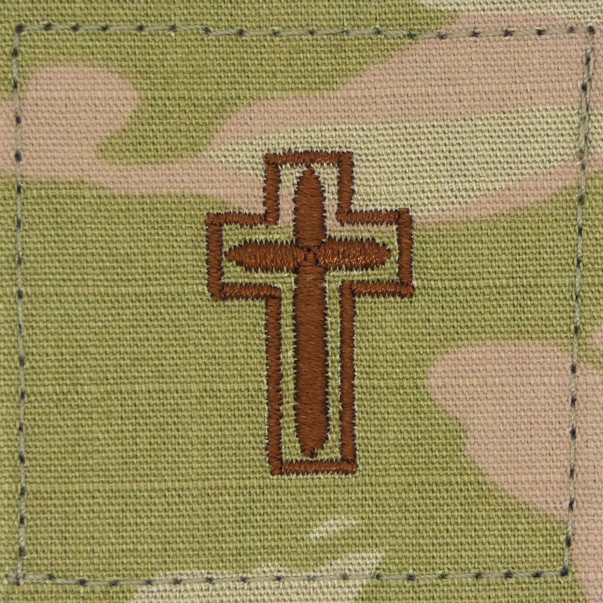 Air Force Chaplain Blouse Badges with Hook - OCP