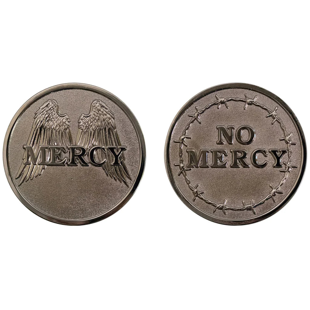 2 Inch Mercy No Mercy Coin Challenge Coins