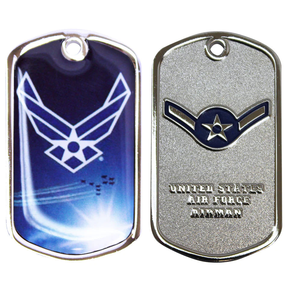 Air Force Airman W/Sleeve Coin Challenge Coins