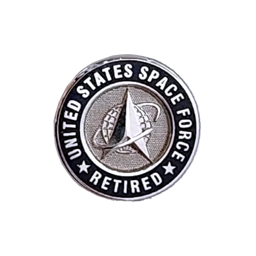 Space Force Retired Lapel Pin Lapel Pins
