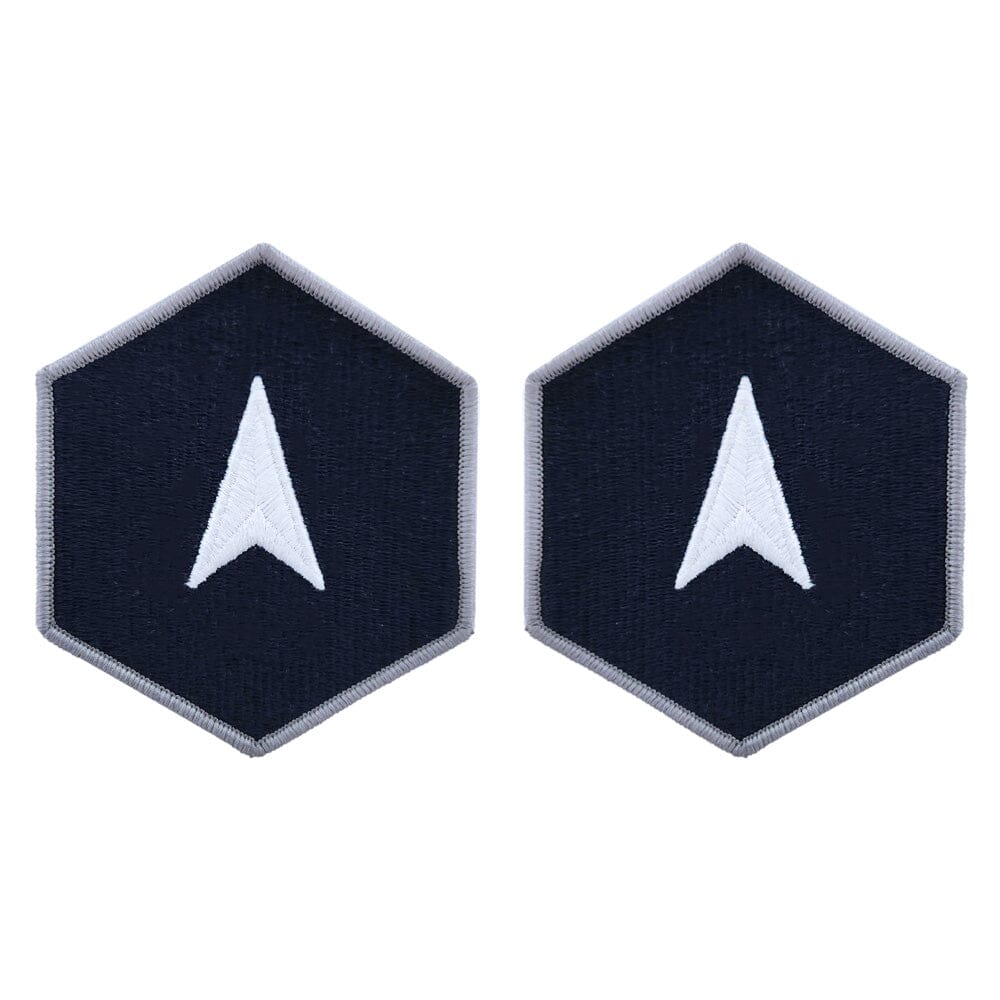 Space Force Chevron Embroidered Enlisted Rank - Small Size Rank 86060