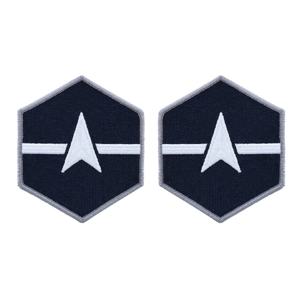 Space Force Chevron Embroidered Enlisted Rank - Small Size Rank 86061
