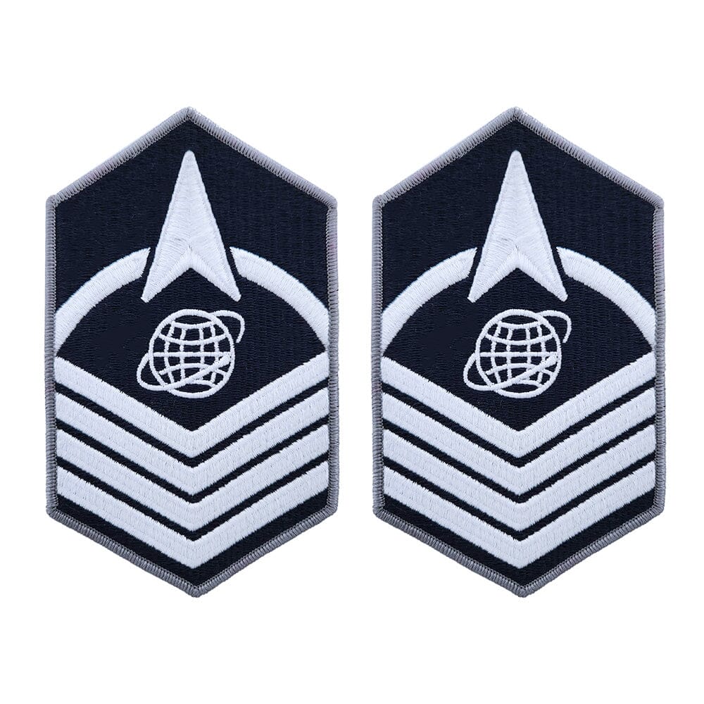Space Force Chevron Embroidered Enlisted Rank - Small Size Rank 86066