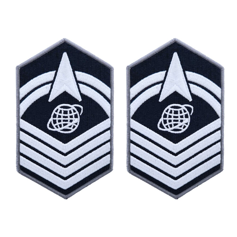 Space Force Chevron Embroidered Enlisted Rank - Small Size Rank 86067
