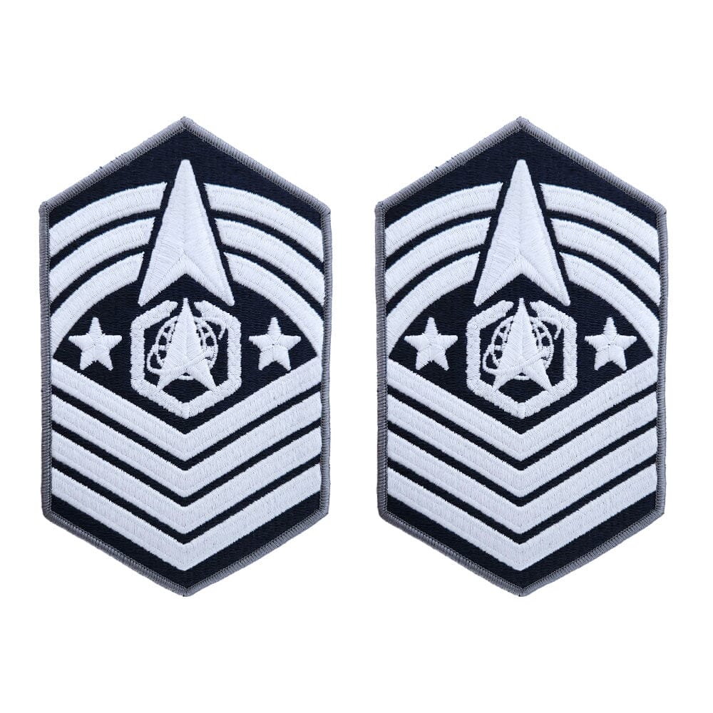 Space Force Chevron Embroidered Enlisted Rank - Small Size Rank 86069
