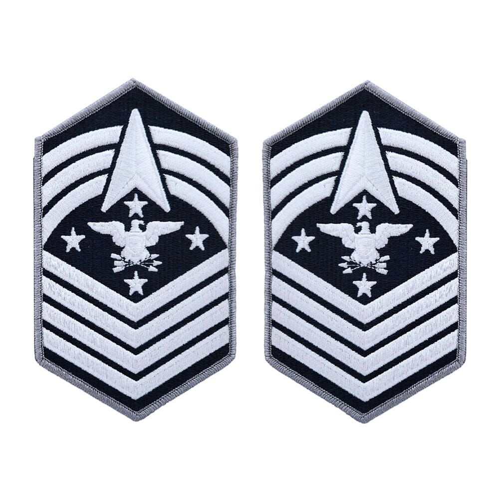 Space Force Chevron Embroidered Enlisted Rank - Small Size Rank 86070