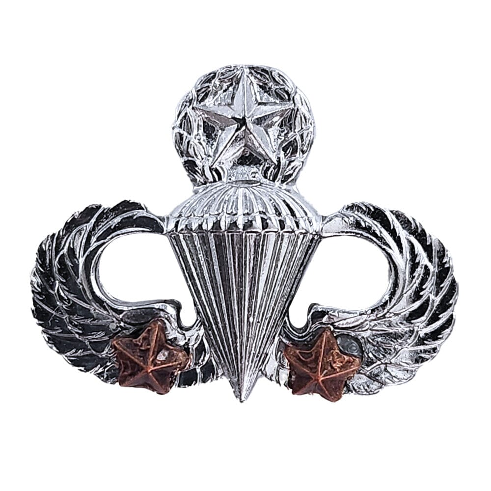 Army Miniature Master Parachutist Badge with Combat Stars Badges 86180