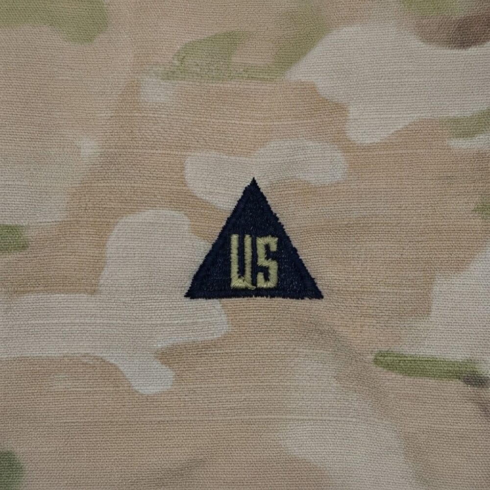 Army OCP Sew On Badge - Civilian in Field