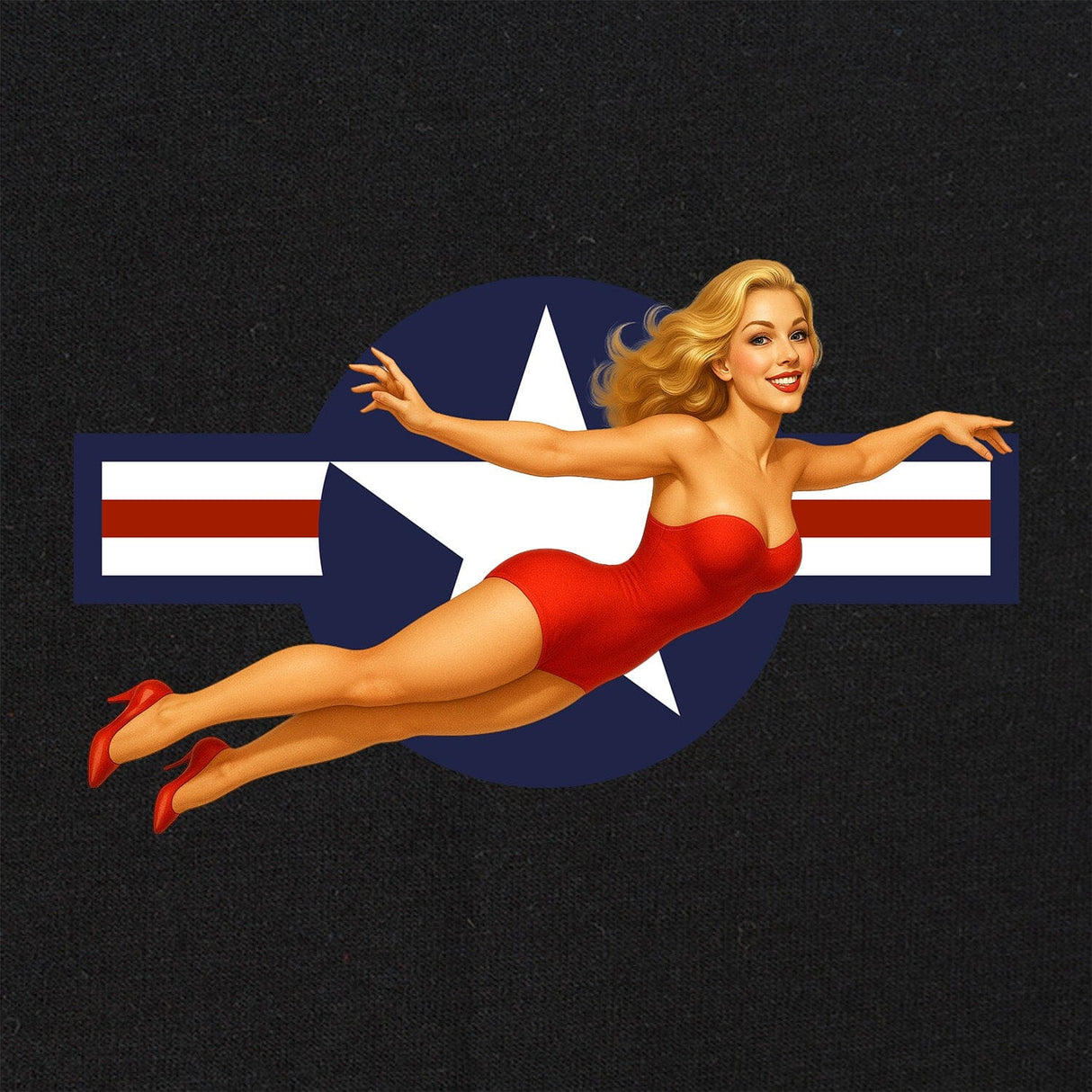 Air Force Flying Woman T-Shirt