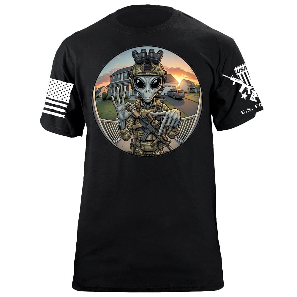Alien Operator T-Shirt Shirts 88193-S-BK