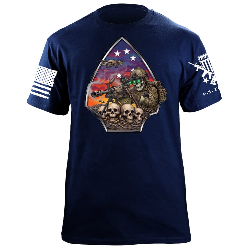 MARSOC Arrowhead T-Shirt Shirts 88194-S-NAVY
