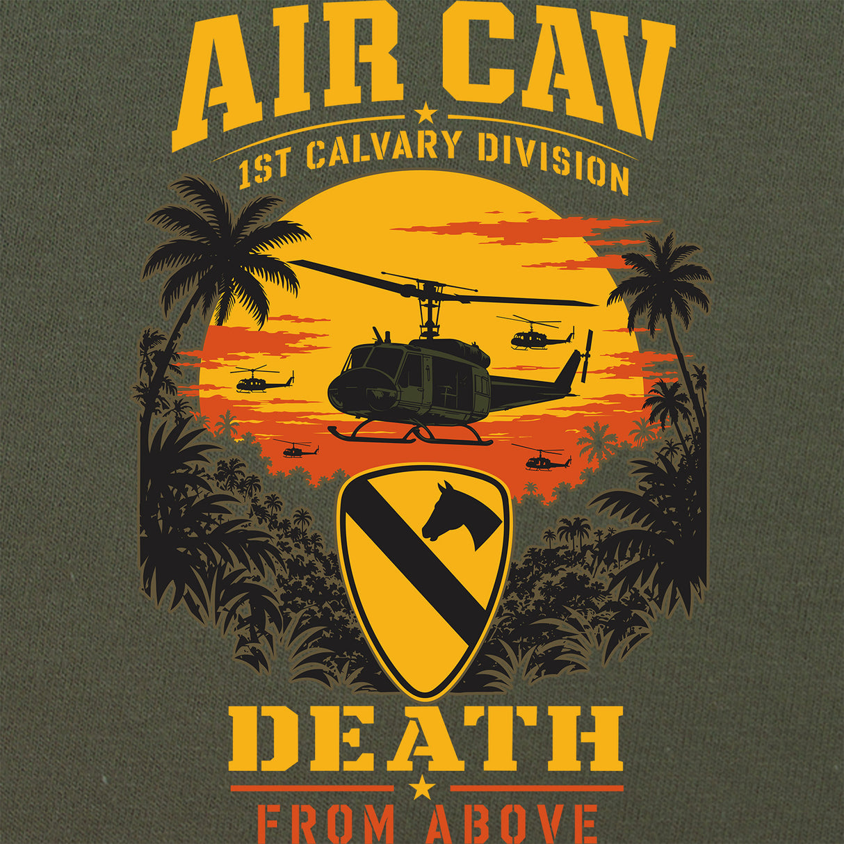 Air Cav Huey T-Shirt