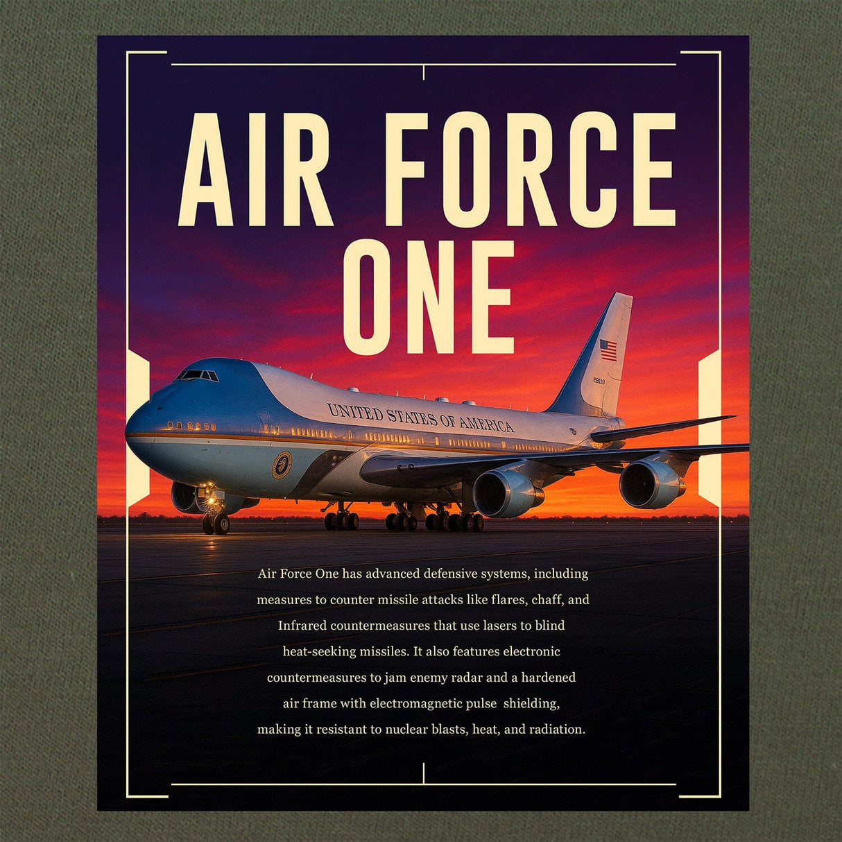Air Force One T-Shirt Shirts