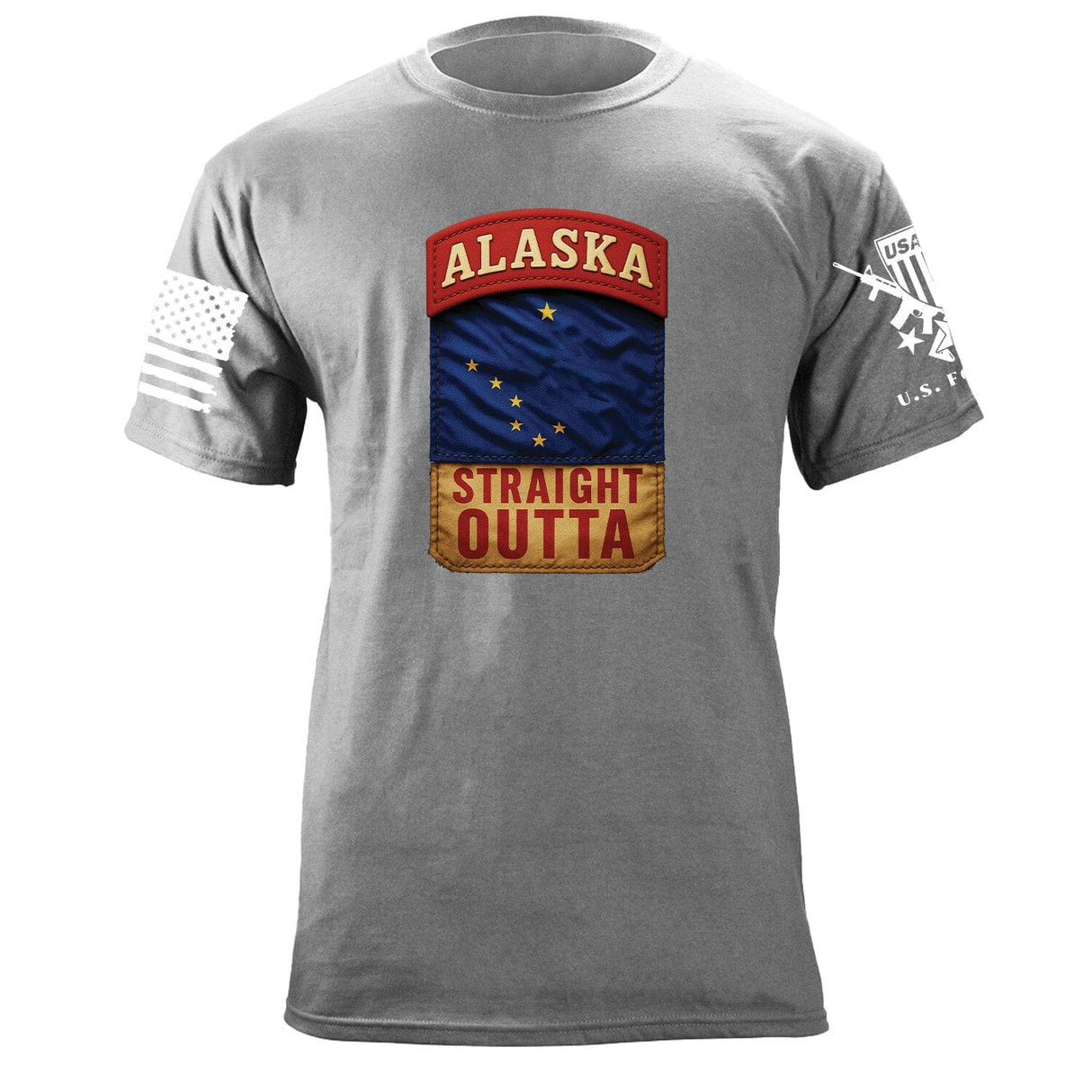 State Tab Shirt: Alaska Shirts 86395-S-HG