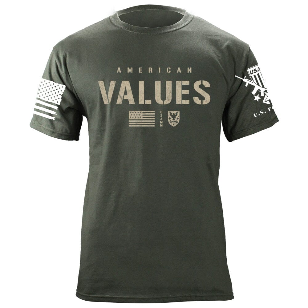 American Values T-Shirt Shirts 87326-S-MG