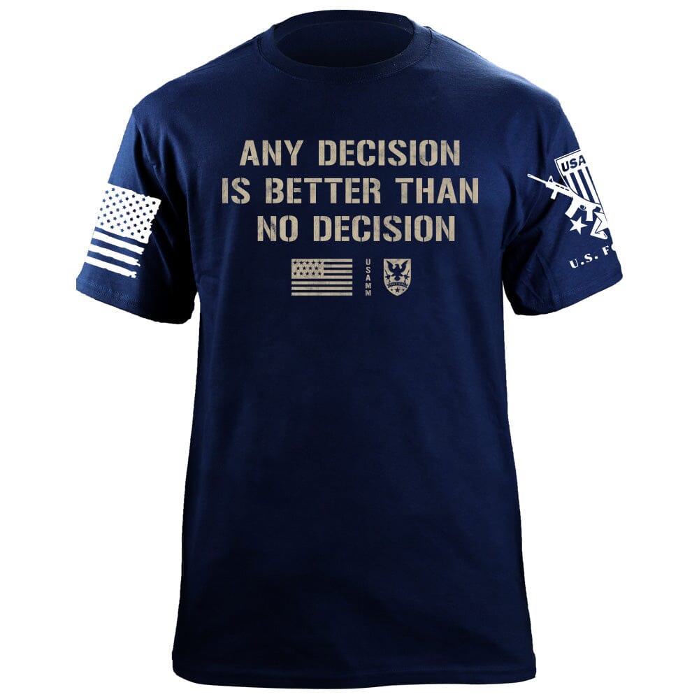Any Decision T-Shirt Shirts 87327-S-NAVY
