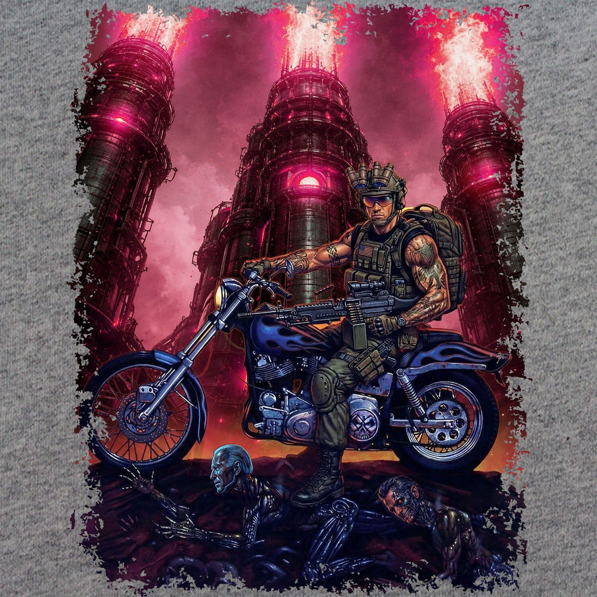 Apocalyptic Machine T-Shirt Shirts