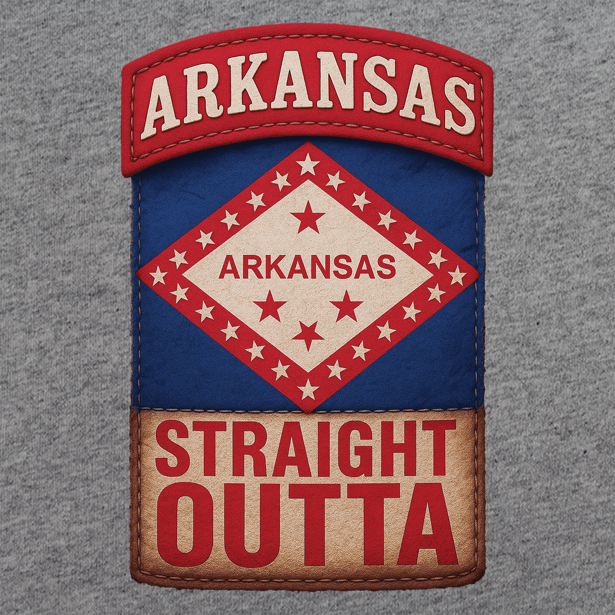 State Tab Shirt: Arkansas Shirts