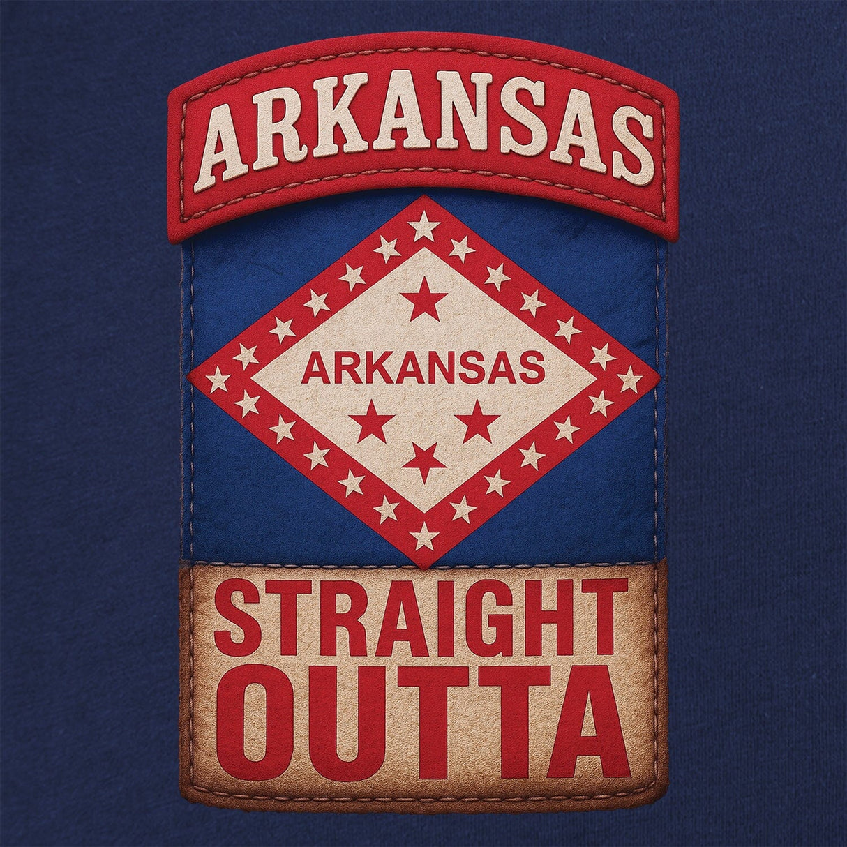 State Tab Shirt: Arkansas Shirts