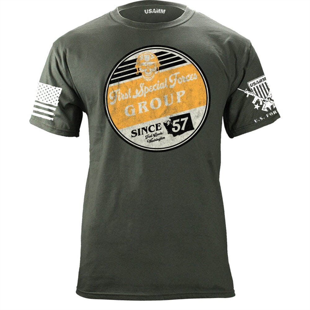 Retro Circle Independent and Special Forces Divisions T-Shirts Shirts & Tops 56.146.MG