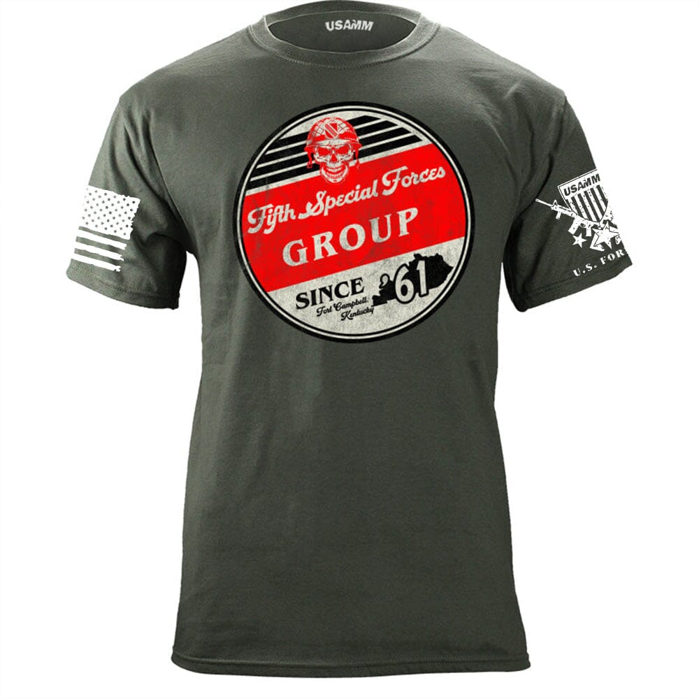 Retro Circle Independent and Special Forces Divisions T-Shirts Shirts & Tops 56.136.MG