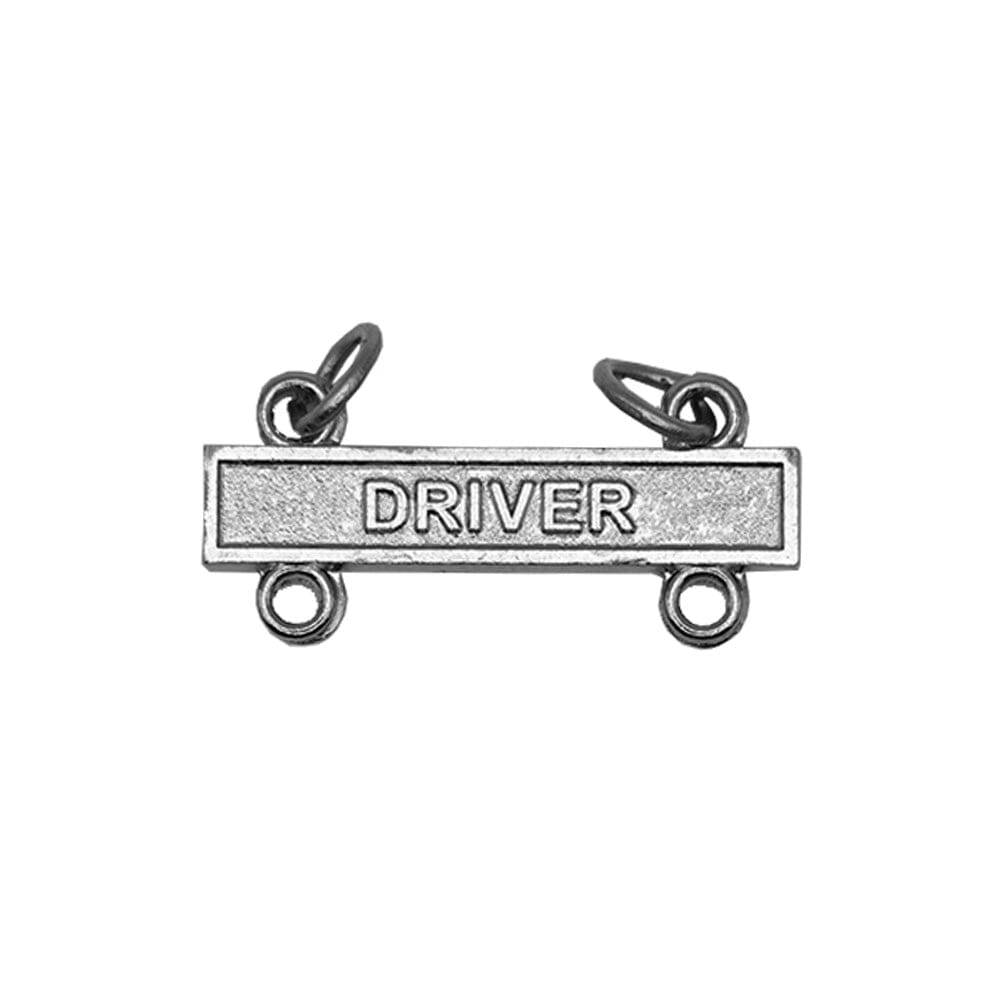 Driver Qualification Bar - Silver Driver / Mechanic Qualification Bars