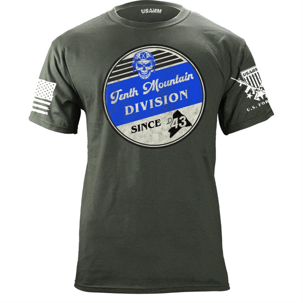 Infantry Division Retro Circle T-Shirts Shirts & Tops 56.231.MG