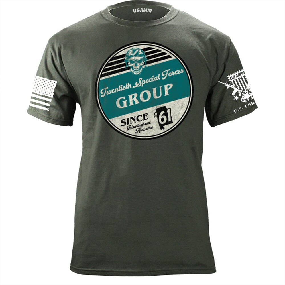 Retro Circle Independent and Special Forces Divisions T-Shirts Shirts & Tops 56.281.MG