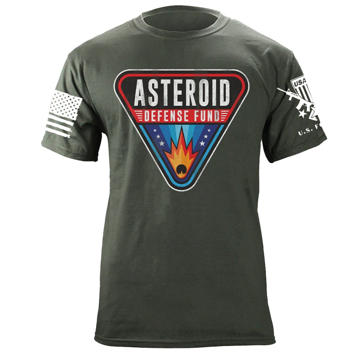 Asteroid Defense Fund Graphic T-shirt Shirts 87244-3XL-MG